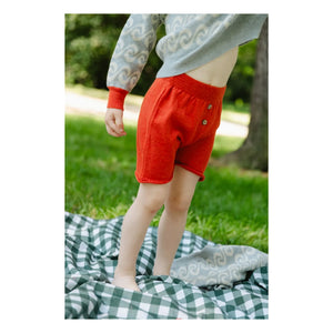 Bayiri - Explorer Shorts Bio-Baumwolle | Rot