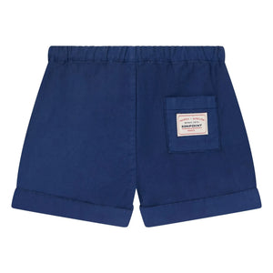 Bonpoint - Ecady Popeline Bio-Baumwollshorts | Marineblau