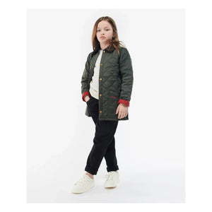 Barbour - Liddesdale Kapitone Ceket | Koyu yeşil