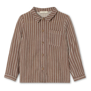 Fliink - Elmo Striped Shirt | Brown