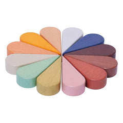 Ferm Living Kids - Petal ahşap bloklar