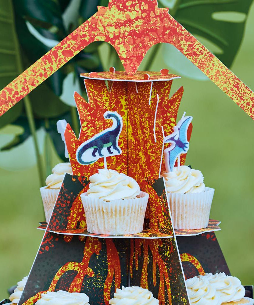 Party Pieces - Kaşif Dino 5'li Parti Mumu-Dinossi