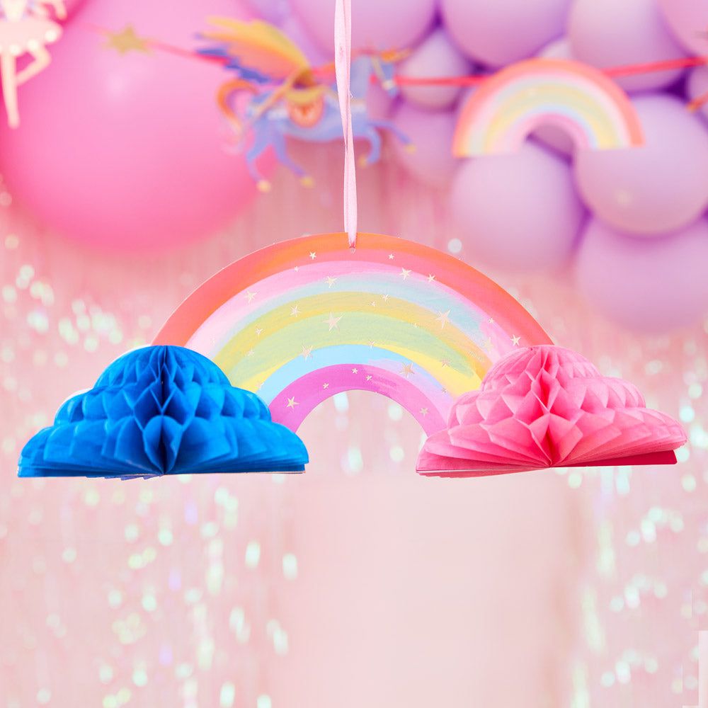 Party Pieces - Unicorn 5li Parti Asma Süsleri-Dinossi