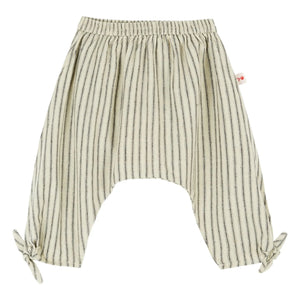 Emile et Ida - Çizgili Sarouel Pantolon | Natural