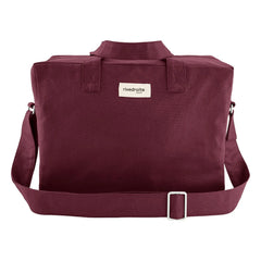 rivedroite - City Sauval Waxed Çanta | Bordo