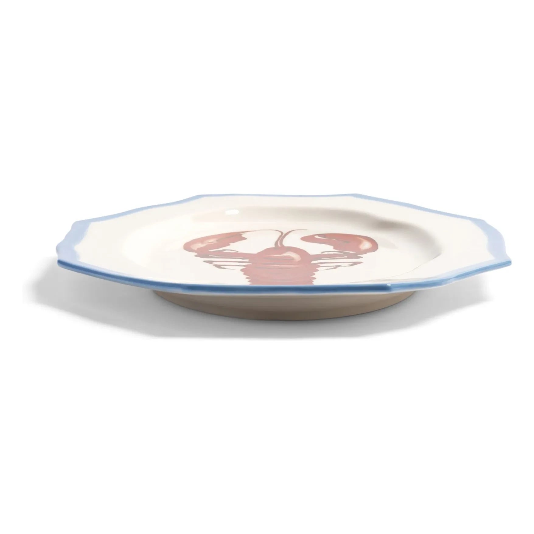 &Klevering - Porcelain Plate Siren Lobster | Red