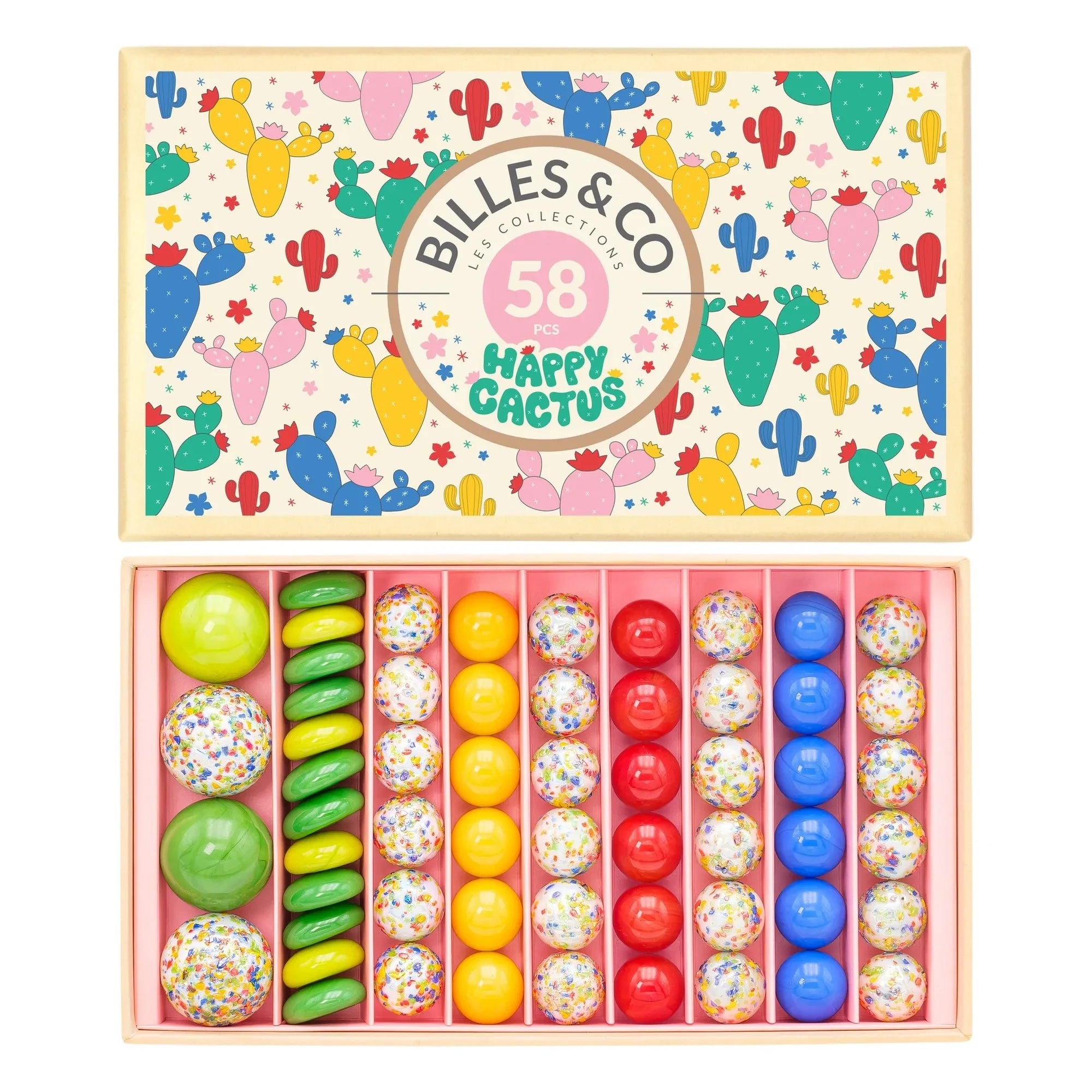 Billes & Co - 58'li Kaktüs Topları Seti
