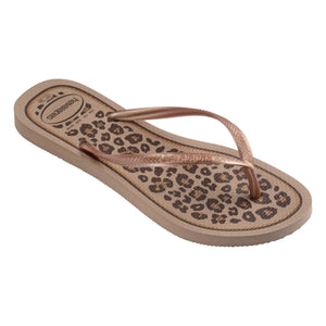 Havaianas - Slim Animals Parmak Arası Terlik | Pembe Altın
