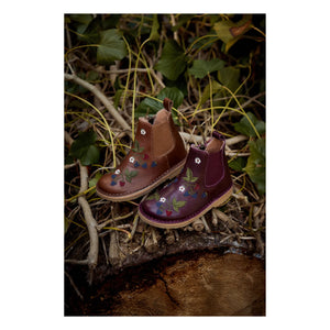 Petit Nord - Zip Ankle Boots - Uniqua Collection | Plum