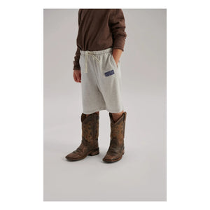 American Vintage - Ykobow Jogger Shorts | Heather White