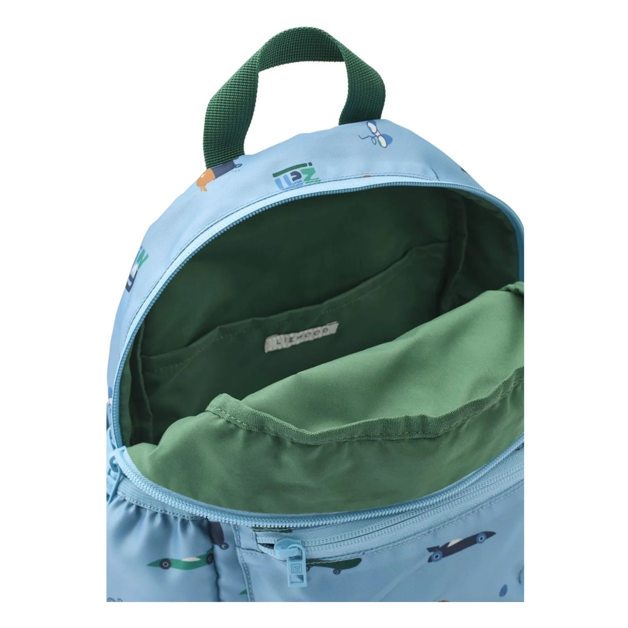 Liewood - Andreas Car Backpack Made from Recycled Fibers | Blue