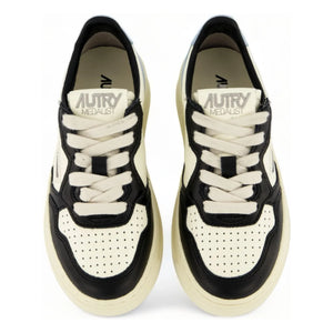 Autry - Medalist Low-Cut Two-Tone Leather Children's Sneakers | Blue