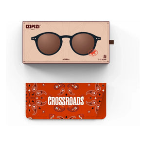 IZIPIZI - Sonnenbrille #D Junior | Glänzend Schwarz