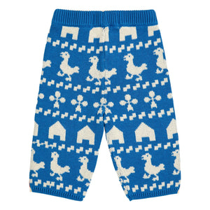 Bobo Choses - Bio-Baumwolle Mesh Farm Hose | Blau