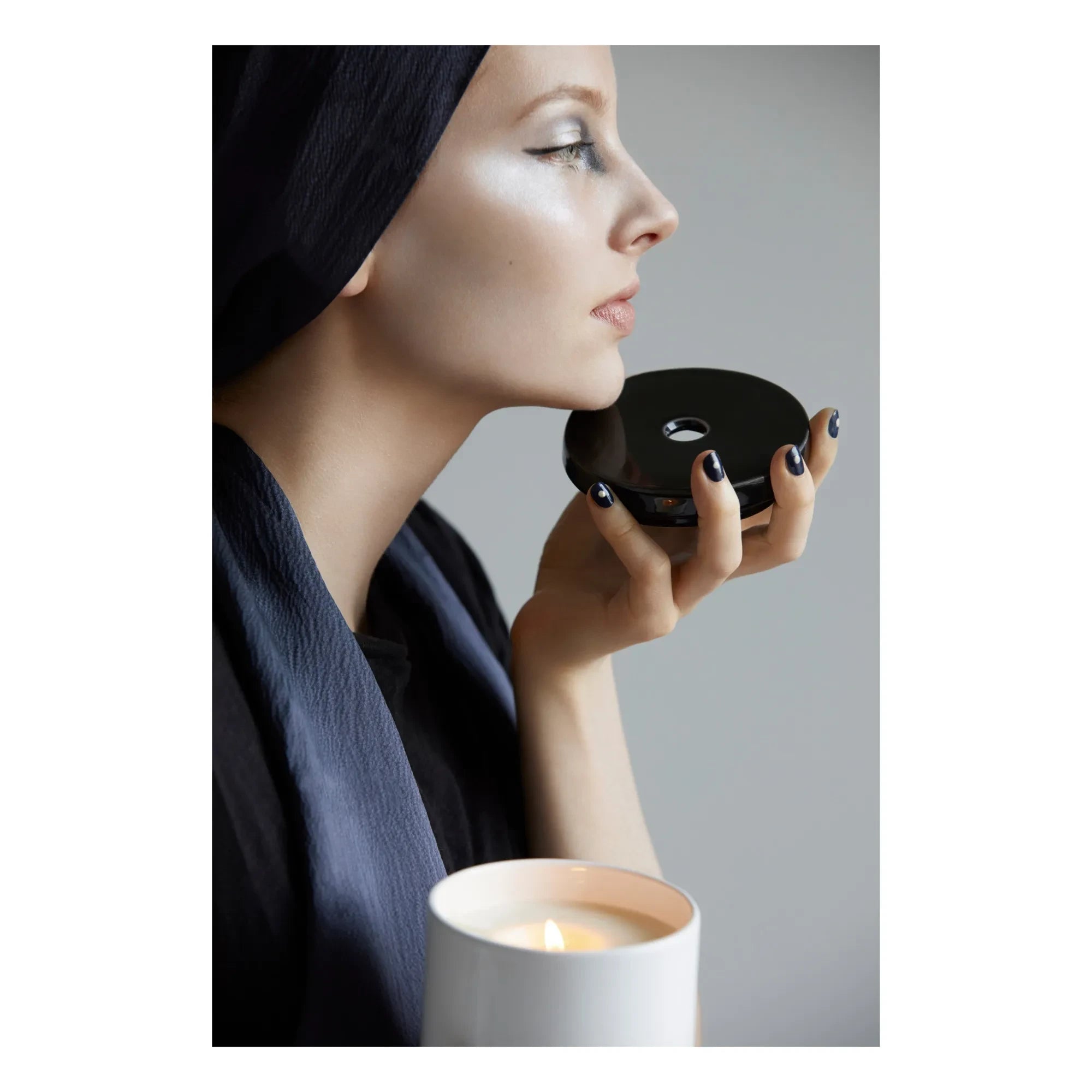 Night Space - True Black Candle - Doğal Bahar, Turuncu