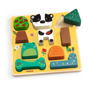 Djeco - Fröhliches 3D-Puzzle