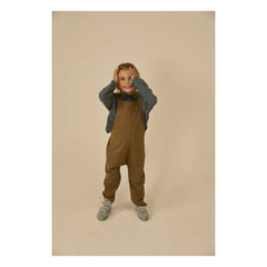 Gray Label - Organic Cotton Romper | Khaki Brown