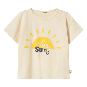 Cozmo – Ian Soleil T-Shirt | Elfenbein