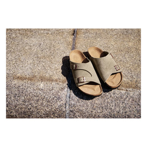 BIRKENSTOCK - Zurich Regular Fit Sandaletler | Koyu kahverengi