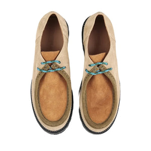 Bobo Choses - Wallabees Renk Bloklu Deri Ayakkabılar | Bej