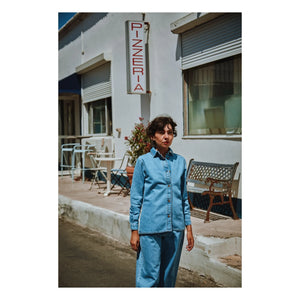 Poudre Organic - Capucine Denim Gömlek - Kadın Koleksiyonu | Açık Mavi