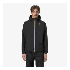 K-way - Windbreaker Le Vrai 4.0 Claude Ripstop Geri Dönüştürülmüş Elyaf | Siyah