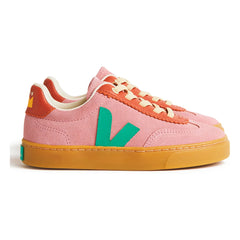 Veja - Veja x Jelly Mallow Küçük Volley Süet Bağcıklı Sneaker | Pembe