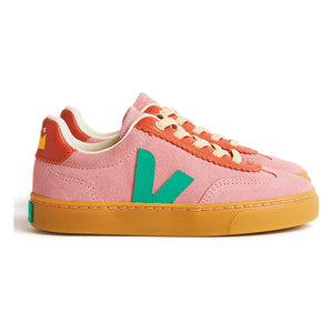 Veja - Veja x Jelly Mallow Küçük Volley Süet Bağcıklı Sneaker | Pembe