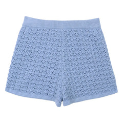 Mipounet - Häkelshorts Blaue Kirsche | Blau