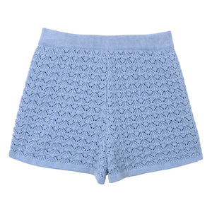 Mipounet - Häkelshorts Blaue Kirsche | Blau