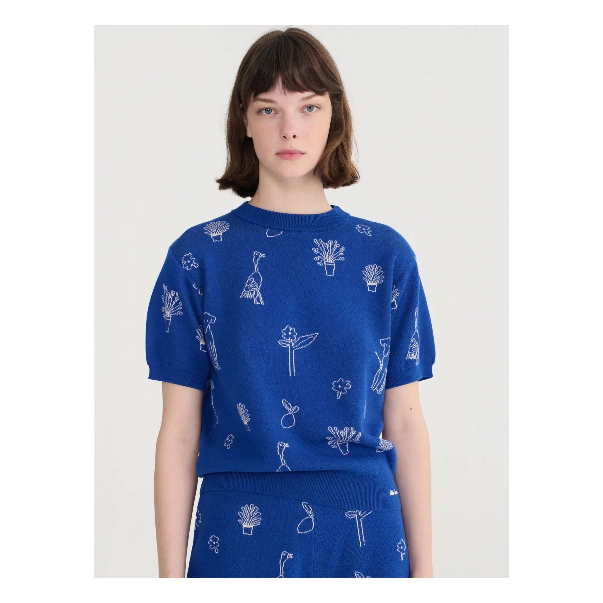 Bobo Choses - Summer Trip Bio-Baumwollpullover | Blau