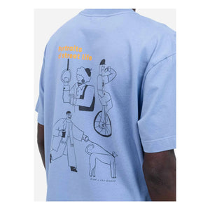 Olow - People T-Shirt | Azurblau