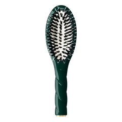 La Bonne Brosse - Küçük fırça L'Indispensable N°2 - Care & Shine | Zümrüt yeşili