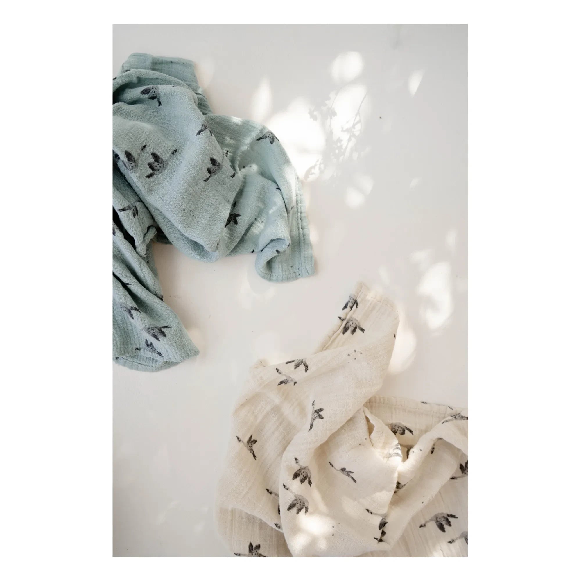 Rose in April - Bianca Goose Swaddle | Sand