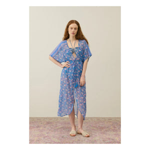 Louise Misha - Kimono Chill Bio-Baumwolle - Damen Kollektion | Blau
