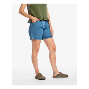 Matona - Denim Organic Cotton Shorts | Blue