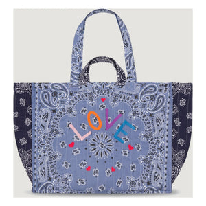 Call it by your name - Matelassé Love Maxi Çanta | Mavi