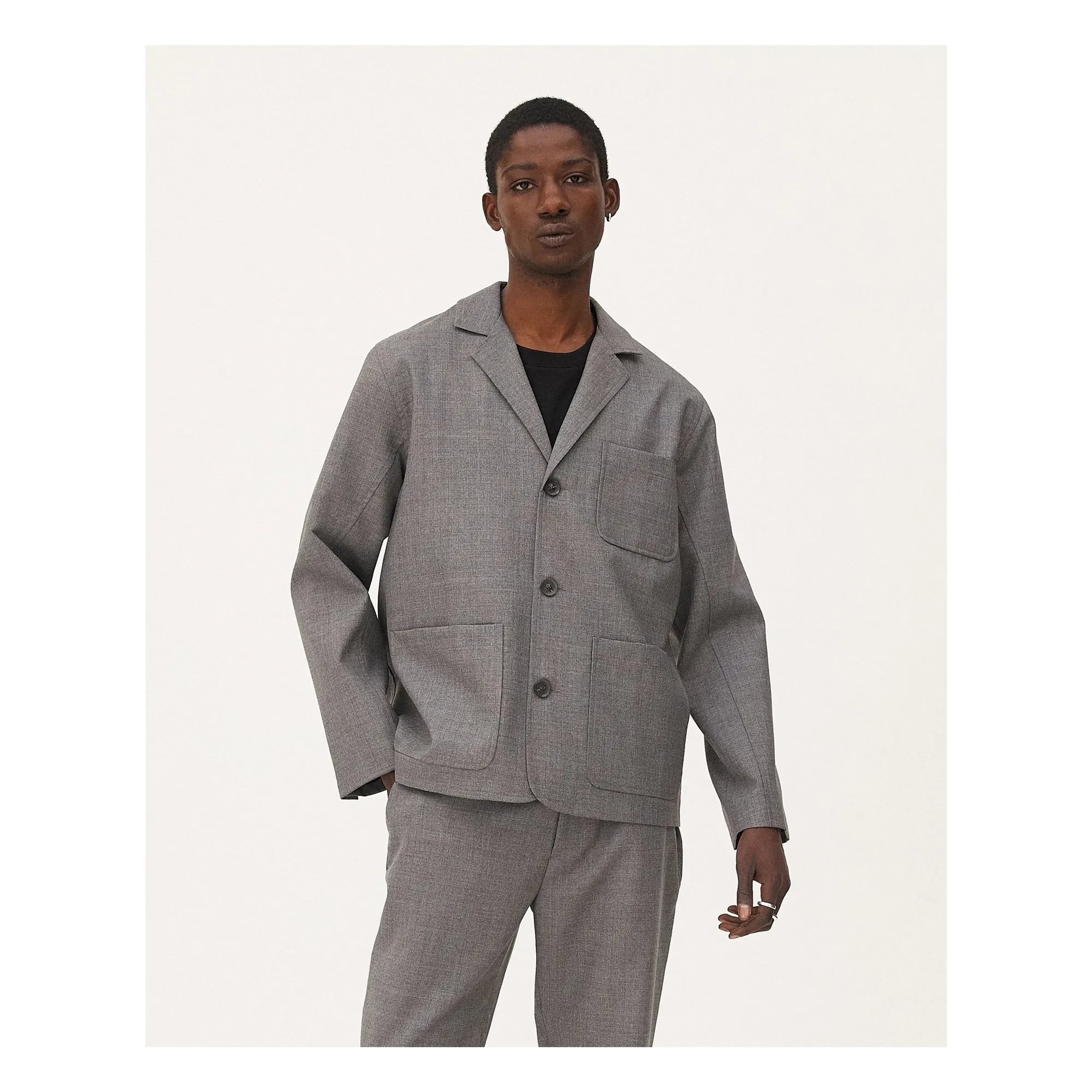 Noyoco - Nairo Laine Jacket | Dark Gray