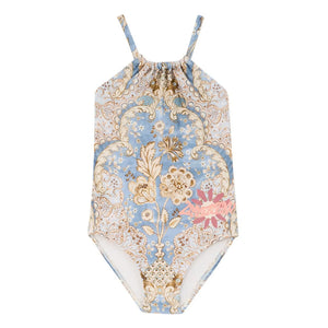 Zimmermann - Daylight Floral Swimsuit | Light Blue