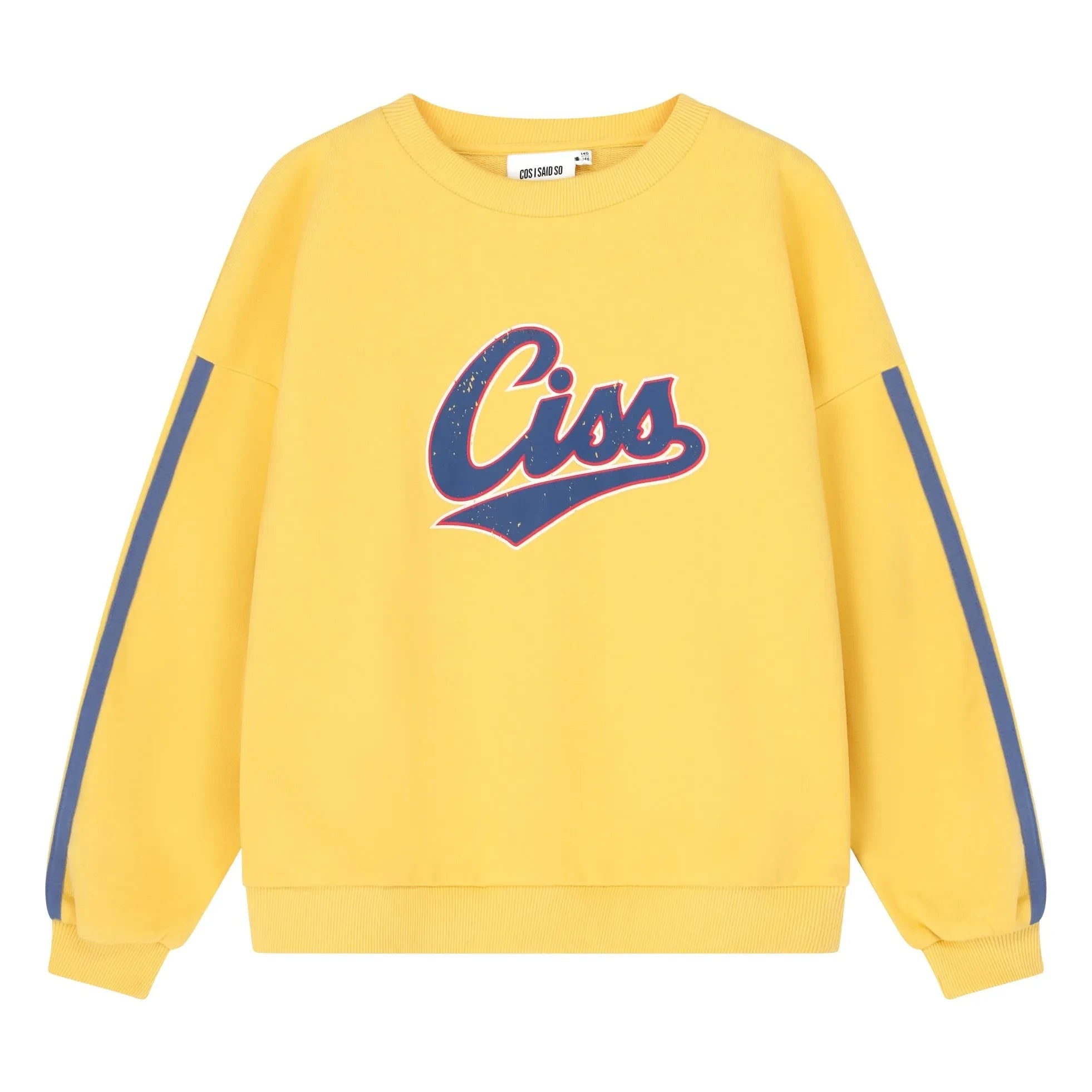 Cos I Said So - Ciss Bio-Baumwolle Sweatshirt | Gelb
