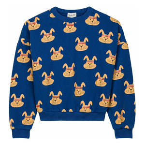 We Are Kids - Tony Lapins organik pamuklu sweatshirt | Mavi