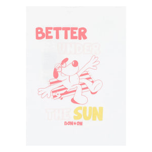 Bonton - Livo Sun Tişört | Beyaz