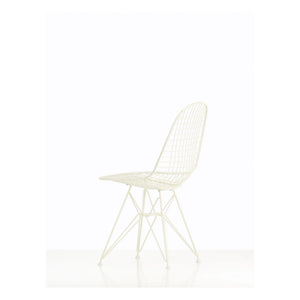 Vitra - Charles & Ray Eames imzalı Wire Chair DKR | Beyaz
