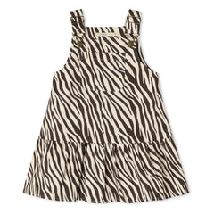 Fliink - Duna Zebra Kleid | Schwarz