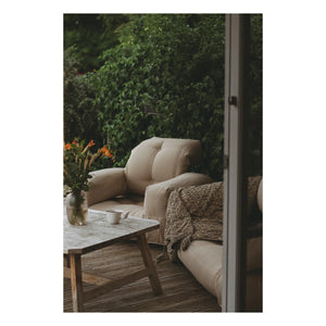 Karup Design - Outdoor Pouf-Sessel | Beige