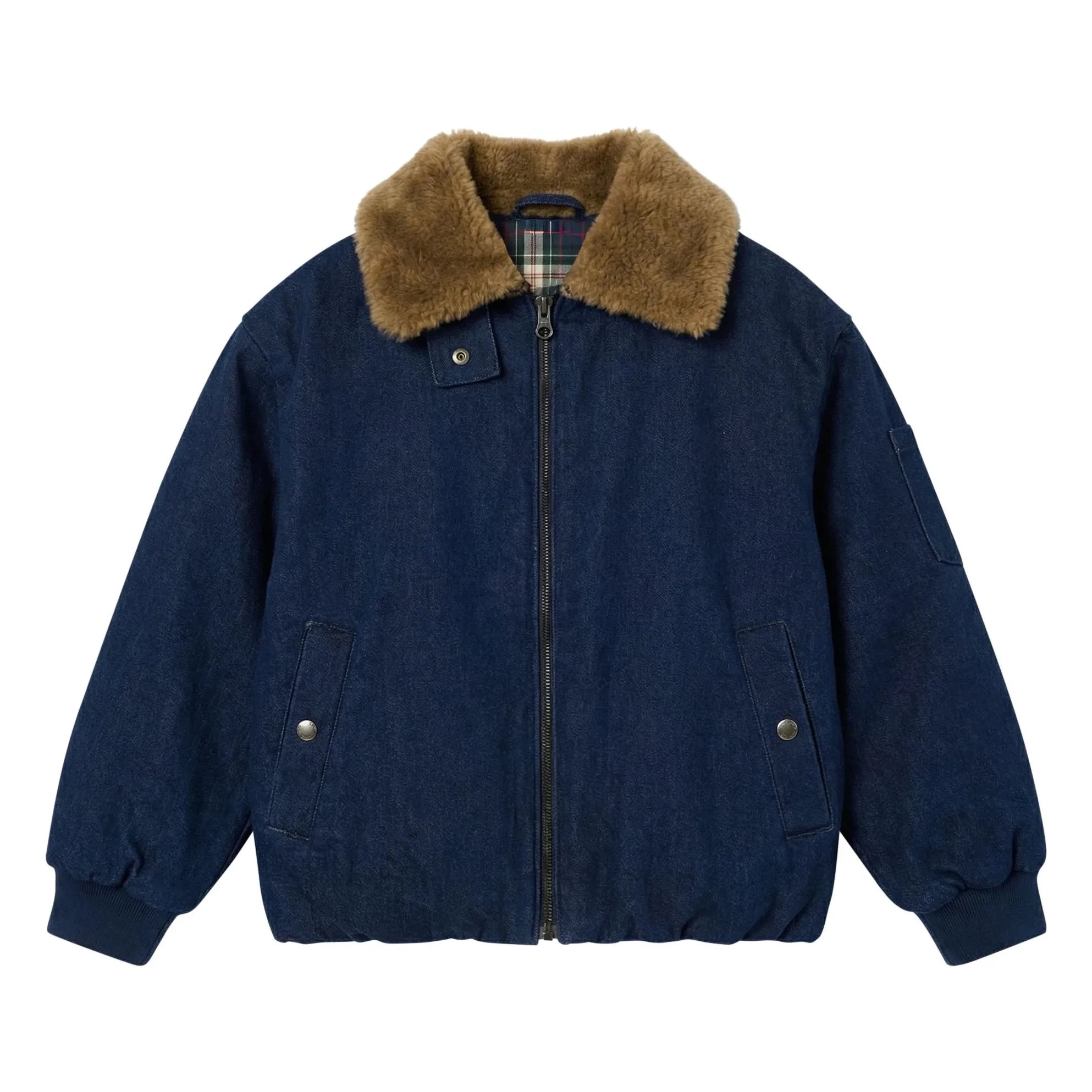 Finger in the nose - Aria Denim Aviatör Ceket | Denim brut