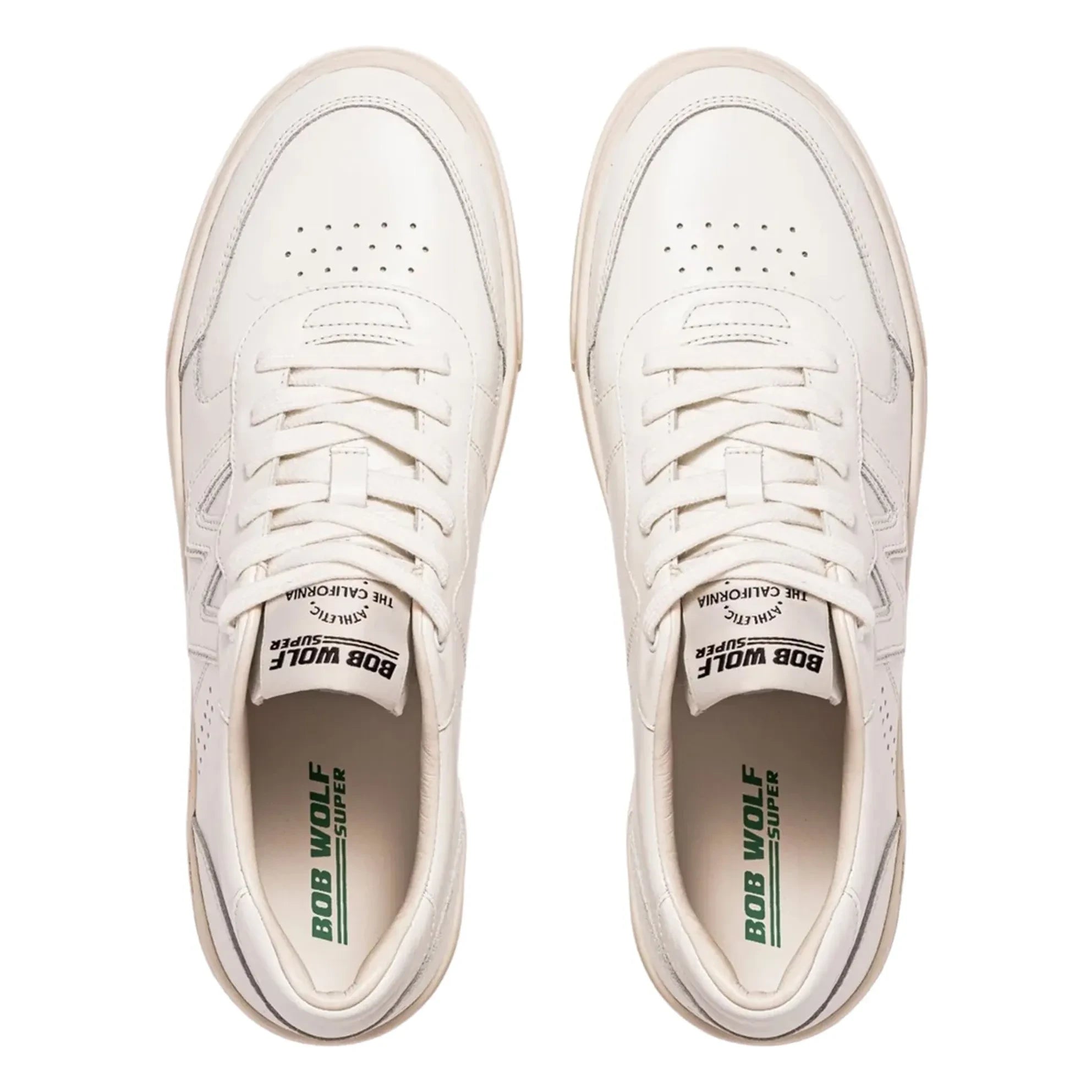 Bob Wolf - Legacy Leather Sneakers | White