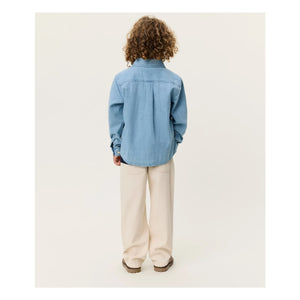 Les Deux - Konrad Denim Shirt | Washed Blue