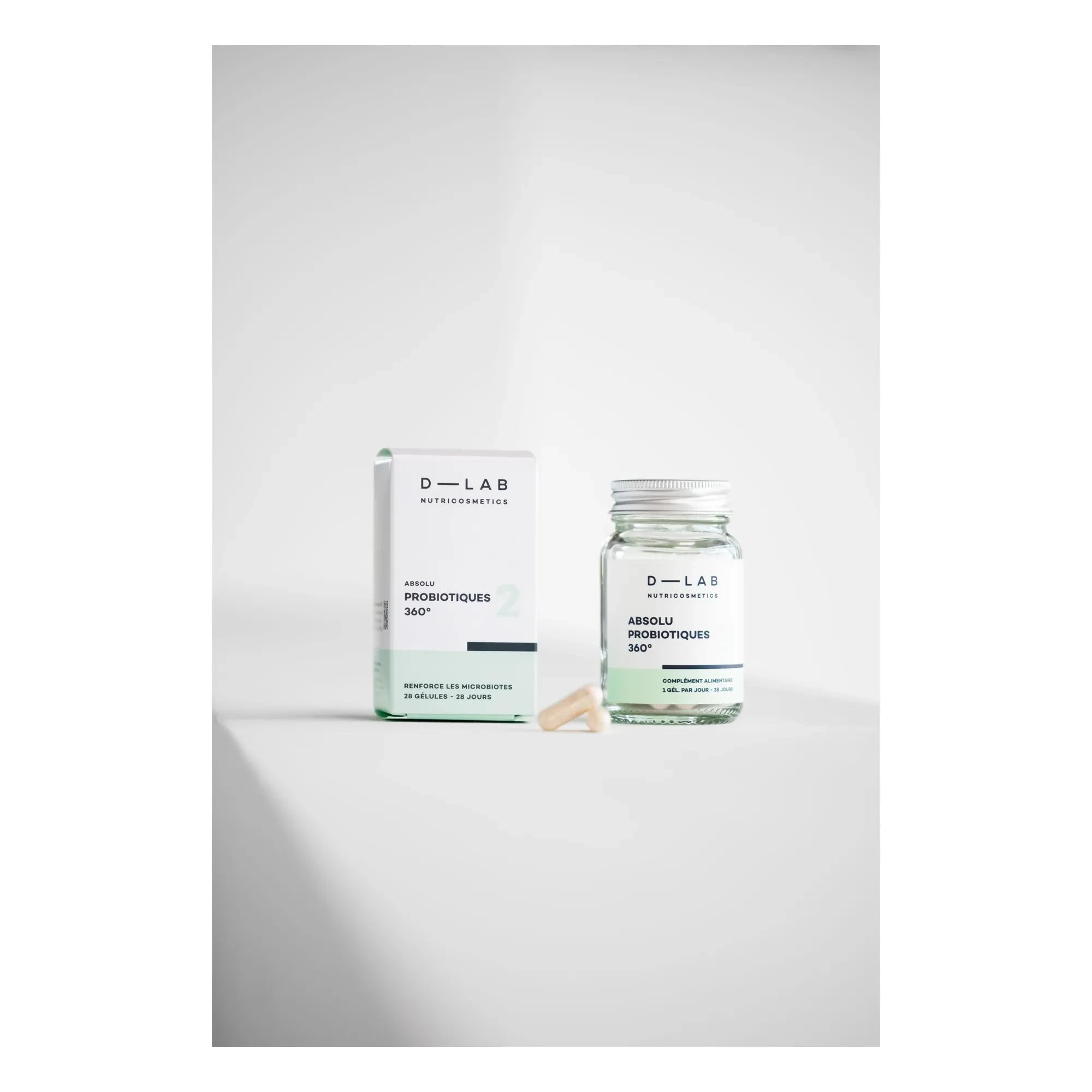 D-LAB NUTRICOSMETICS - Absolu Probiotiques 360 gıda takviyeleri - 28 gün | Renksiz