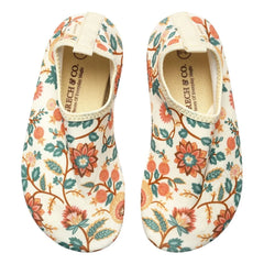 Grech & Co – Wasserschuhe mit Blumenmuster | Ecru